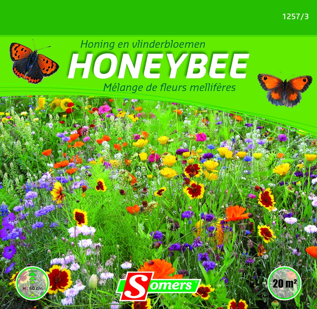 Honing- en vlinderbloemen HONEYBEE - ca 25 g / 20 m²