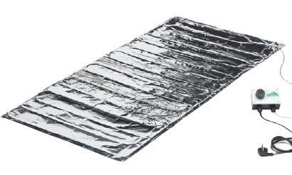 Aluminium grondverwarmingsmat 50 x 120 cm - 150 W