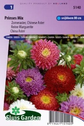 [01-005140] Aster chinensis of zomeraster PRINSES MIX - ca 270 z