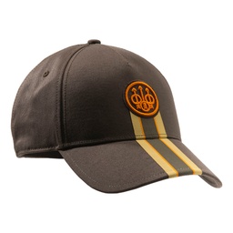 [BET-162019-BR2] BERETTA Corporate Striped Cap - Choc. Brown