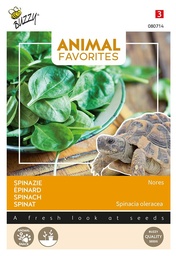 [02-080714] Animal Favorites Spinazie Nores voor Schildpadden - ca 20g